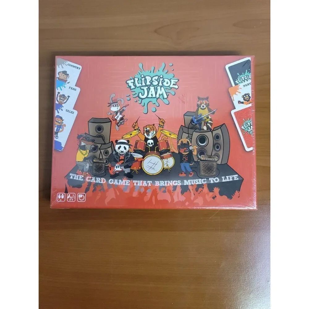Flipside Jam Card Game. New still sealed #A13